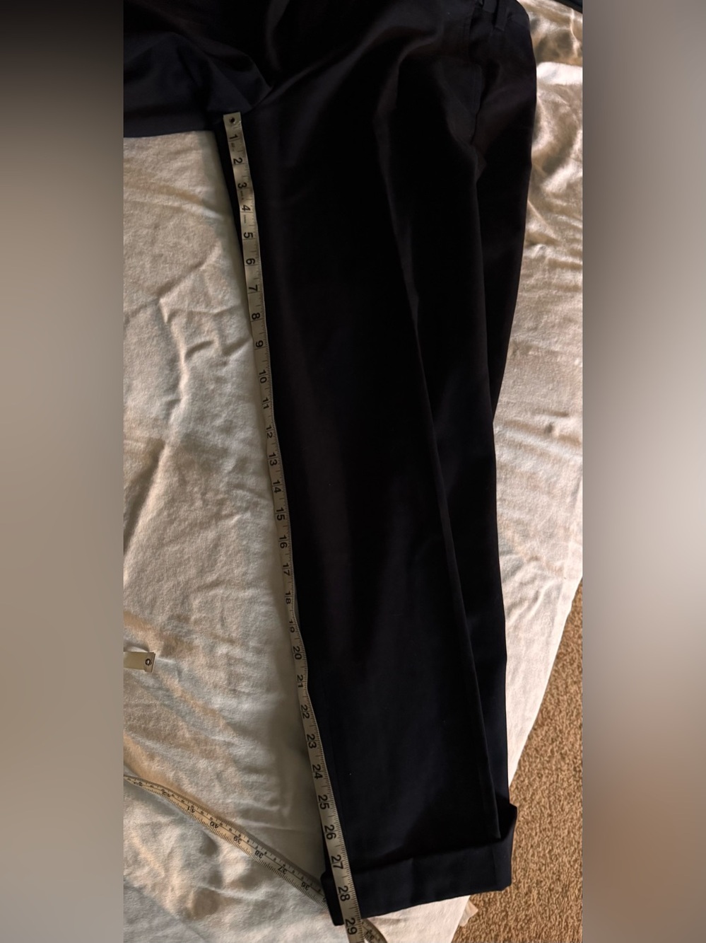 Eddie Bauer Men's Dark Navy Dress Pants - Picture 10 of 12
